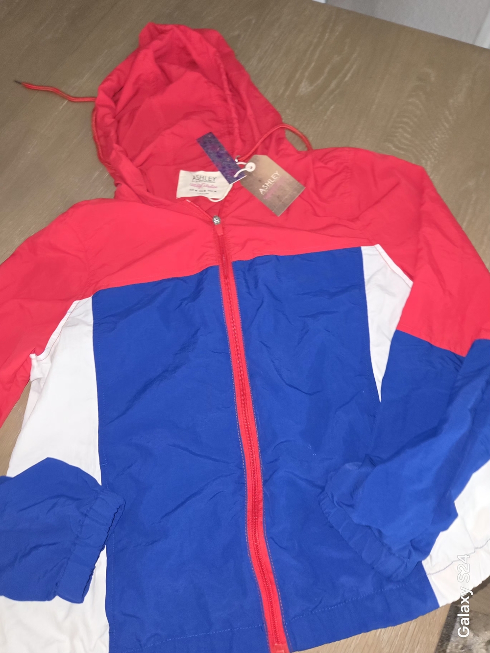 Womens Sz M ASHLEY By 26 International Windbreaker Jacket New